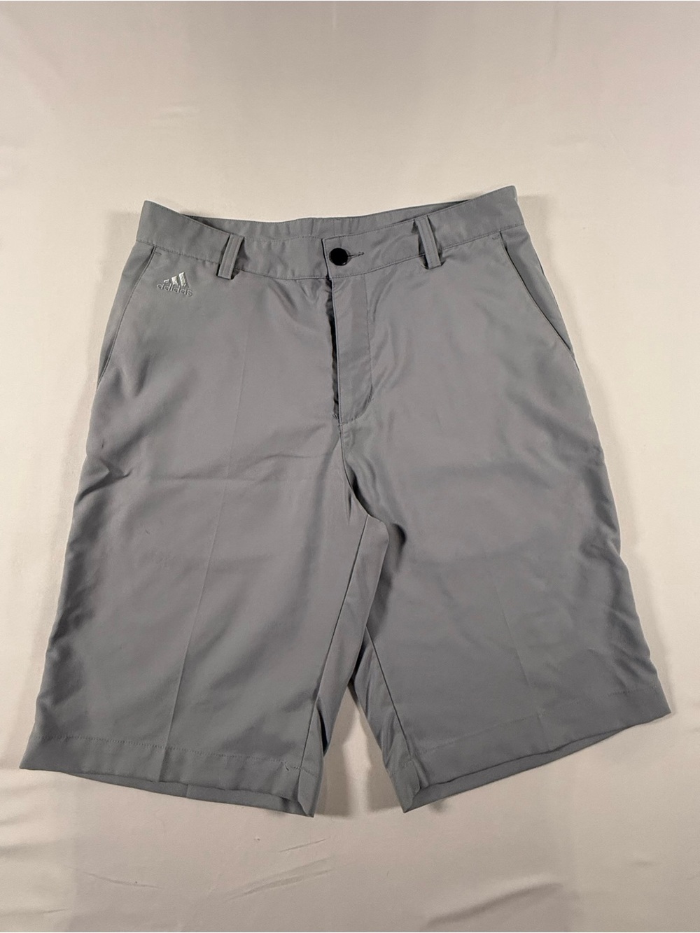 adidas Men’s Light Gray Hybrid Golf Shorts